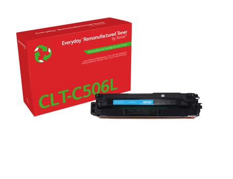 XEROX Everyday - High Yield - cyan - compatible - toner cartridge (alternative for: Samsung CLT-C506L) - for Samsung CLP-680DW,  CLP-680ND,  CLX-6260FD,  CLX-6260FR,  CLX-6260FW,  CLX-6260ND (006R04313)