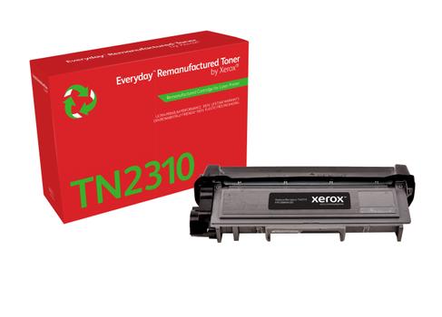XEROX Everyday - Black / monochrome - compatible - toner cartridge (alternative for: Brother TN2310) - Green World Alliance return programme - for Brother DCP-L2500,  L2520, L2560, HL-L2300, L2340, L2360, L2 (006R04585)