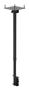 ERGONOMIC SOLUTIONS TELESCOPIC CEILING POLE (1000-1500MM) BLACK CEIL