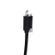 OCHNO USB-C cable passive coax, screw, black, 2m (O-USBG2-200-CC-BL-1)
