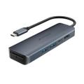 HYPER HyperDrive EcoSmart Gen.2 Universal USB-C 6-in-1 Hub w 100 W PD Power Pass-thru