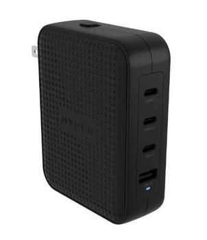 HYPER HyperJuice 145W PD 3.1 GaN Charger - Black (HJ1001BKWWGL)