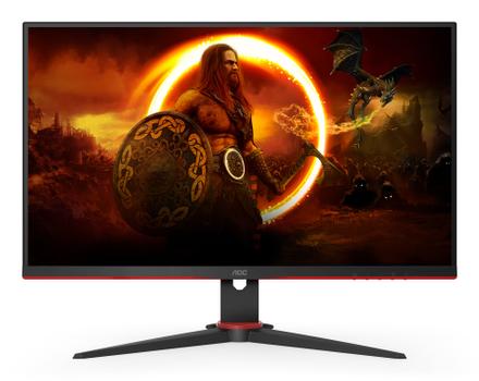 AOC Gaming 24G2SAE/ BK - LED monitor - gaming - 24" (23.8" viewable) - 1920 x 1080 Full HD (1080p) @ 165 Hz - VA - 350 cd/m² - 1 ms - 2xHDMI, DisplayPort (24G2SAE/BK)