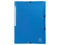 EXACOMPTA Strikkmappe EXACOMPTA Recycle A4 blå