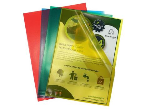 EXACOMPTA Plastomslag EXACOMPTA A4 120my ass (25) (58340E)