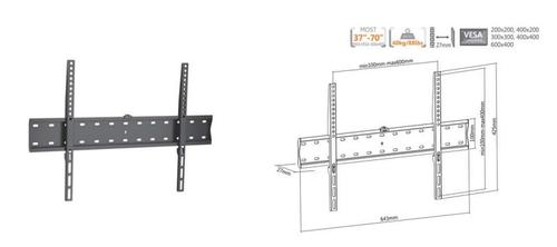 EQUIP 37"-70" Fixed Tv Wall Mount (650330)