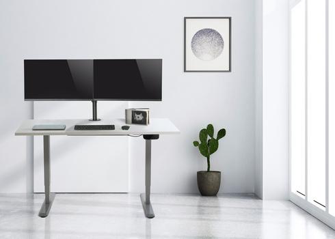 EQUIP 13"-27" Articulating mon. desk (650115)