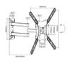 EQUIP 13"-55" Articulating Tv Wall  (650407)