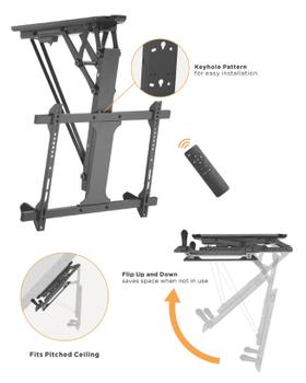 EQUIP 32"-70" Motorized Tv Ceiling  (650329)