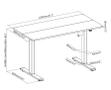 EQUIP Computer Desk Black (650812)