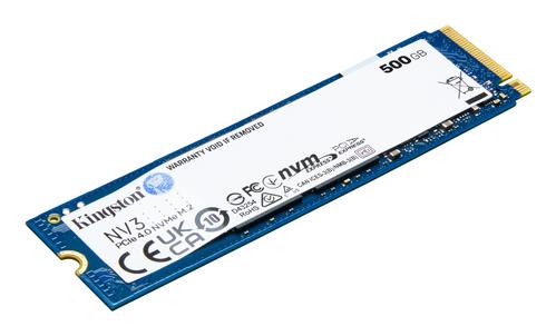 KINGSTON 500GB NV3 M.2 2280 PCIe 4.0 NVMe SSD (SNV3S/500G)