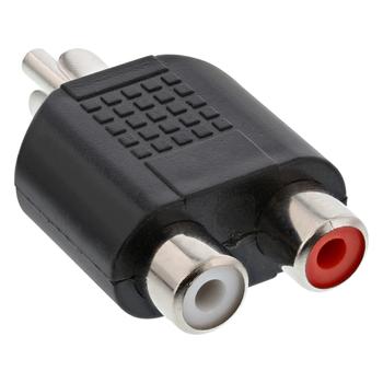 INLINE Audio Adapter RCA male to 2x RCA female (99310)