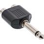 INLINE Audio Adapter 6.3mm jack male mono to 2x RCA female (99339)