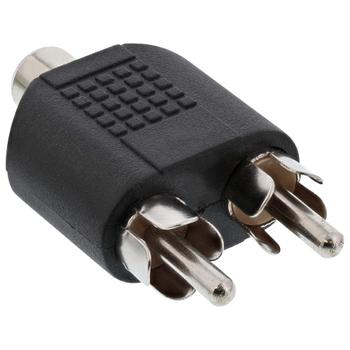 INLINE Audio Adapter RCA female to 2x RCA male (99311)