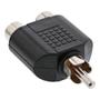 INLINE Audio Adapter RCA male to 2x RCA female (99310)