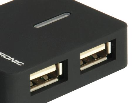 CONCEPTRONIC C4PUSB2 4 port USB 2.0 Travel Hub (C4PUSB2)