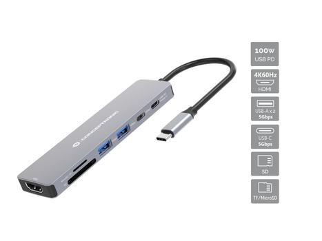 CONCEPTRONIC 7-In-1 Usb 3.2 Gen 1 Docking (DONN28G)
