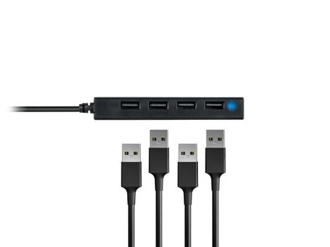 CONCEPTRONIC 4-Port USB 2.0 Hub (HUBBIES05B)