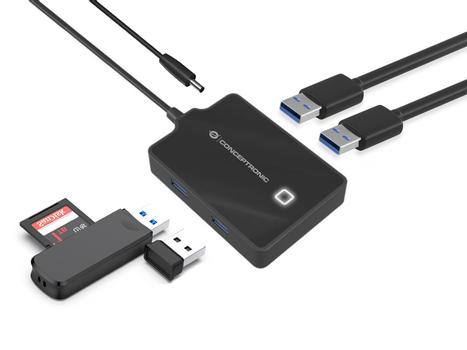 CONCEPTRONIC Hubbies 4-Port Usb 3.0 Hub  (HUBBIES11BP)