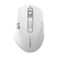 ALOGIC APEX Bluetooth USB-C Rechargeable 7 Keys Programmable Mouse - White