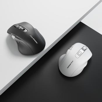 ALOGIC APEX Bluetooth USB-C Rechargeable 7 Keys Programmable Mouse - Black (AMBT7KBK)