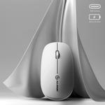 ALOGIC Echelon Bluetooth USB-C Rechargeable 4 Keys Mouse - White (AMBT4KWH)