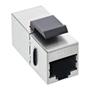 INLINE RJ45 Module female to female SNAP-In Cat.6 STP (74206B)