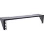 INLINE 19" rack for under-table mounting, 2U, black