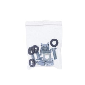 INLINE 19" shelf, 350mm, 50kg, 1U, RAL 9005 black (19114C)