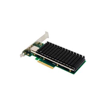 INLINE 10-Gigabit network card, 1x RJ45 10Gb/s, PCIe x8, incl. LP bracket (51132A)