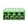 INLINE fibre optic coupler, quad LC/LC, singlemode,  green, ceramic sleeve (89989I)
