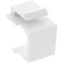 INLINE Keystone SNAP-In blind cover for module slot, white, 10 pcs. (76205C)