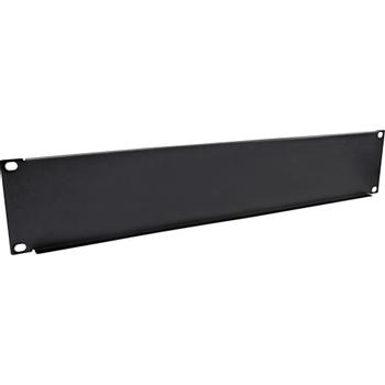 INLINE 19" blind panel, RAL 9005 black, 1U (19111A)