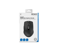 DELTACO Silent Wireless USB-C Travel Mouse with USB-C Receiver, black