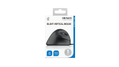 DELTACO Silent Wired Vertical  Mouse, 4 buttons, 1000-1600 DPI, black