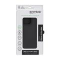 Essentials iPhone 15 Pro Max silicone back cover, black