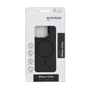 ESSENTIALS iPhone 15 Pro rugged case, magnet, black