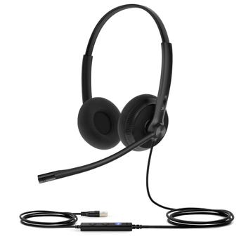 YEALINK UH34 Lite Dual Teams Headset USB Type-A FCC Sort (1308048)