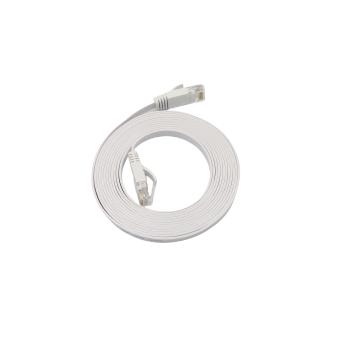 MICROCONNECT U/UTP CAT6A 7M White Flat (V-UTP6A07W-FLAT-LSZH)