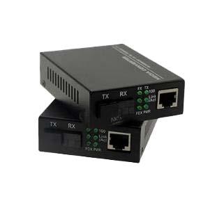 LinkIT Media Converter SM SC 1 x SC Duplex , 1×10/ 100/ 1000Base-T RJ45 (LI-MC-SCSM1G)