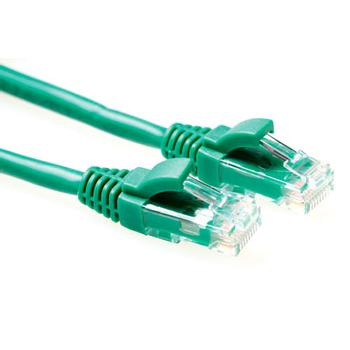 ACT Green 1 meter U/UTP CAT5E patch cable component level with RJ45 connectors (IK5701)