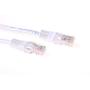 ACT White 0.5 meter U/UTP CAT5E patch cable with RJ45 connectors