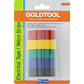 INLINE Electrical Tape 5 Pack 18mm x 9m multiple colors (43039)