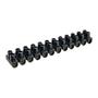 INLINE Terminal Strip 6mm² 12 Port black 10 pcs.