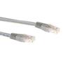 ACT Grey 0.5 meter LSZH U/UTP CAT6A patch cable with RJ45 connectors