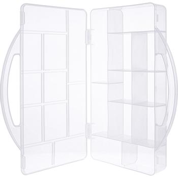 INLINE Small Components Box ,11 compartments,  271x186x40mm,  transparent (43009N)