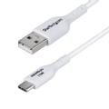 STARTECH 1M WHITE USB-A TO USB-C CABLE CHARGER CORD USB 2.0 DATA TRANSF CABL