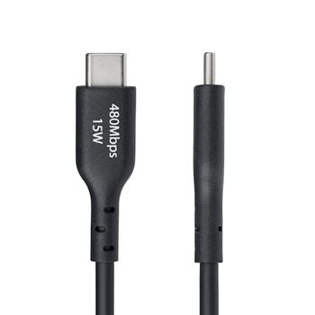 STARTECH 15CM USB-A TO USB-C CABLE CHARGER CORD USB 2.0 DATA TRANSF CABL (USB2AC15CMBK)