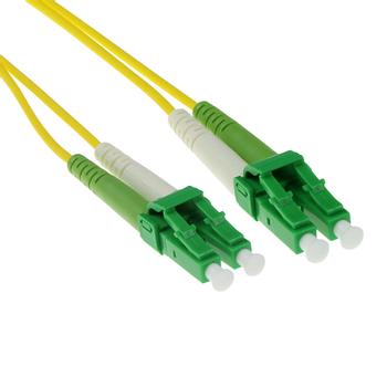 ACT 1 meter LSZH Singlemode 9/125 OS2 fiber patch cable duplex with LC/APC8 connectors (RL2601)