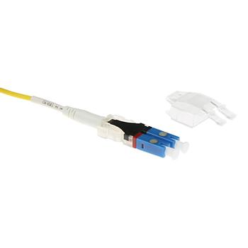 ACT 1 meter Singlemode 9/125 OS2 Polarity Twist fiber cable with LC connectors (RL8201)